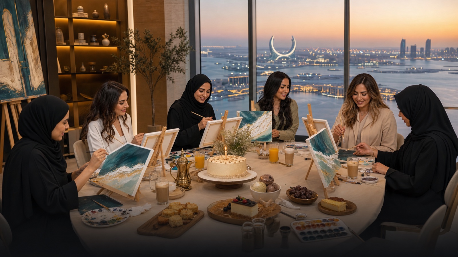 عيد ميلاد فني راقٍ للكبار في AYADI